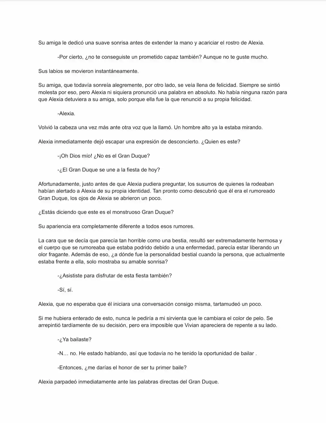 Falsa Esposa Del Duque Monstruoso (Novela) - Capítulo 67 - Página 4 - LectorTMOo