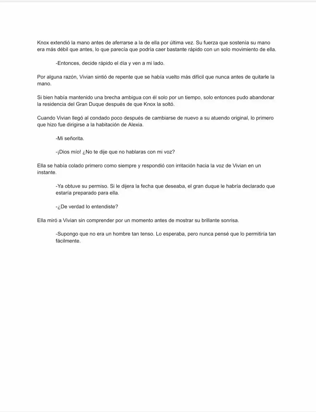 Falsa Esposa Del Duque Monstruoso (Novela) - Capítulo 72 - Página 5 - LectorTMOo