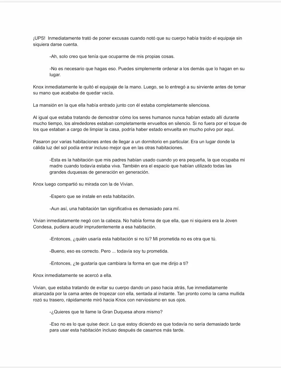 Falsa Esposa Del Duque Monstruoso (Novela) - Capítulo 74 - Página 4 - LectorTMOo
