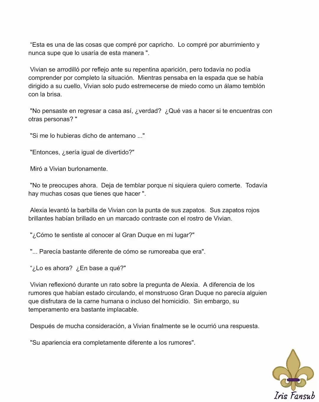 Falsa Esposa Del Duque Monstruoso (Novela) - Capítulo 8 - Página 4 - LectorTMOo