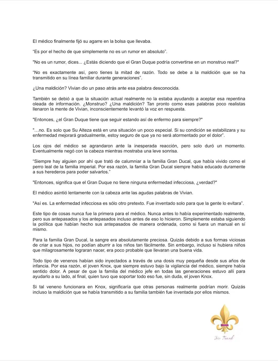 Falsa Esposa Del Duque Monstruoso (Novela) - Capítulo 82 - Página 4 - LectorTMOo