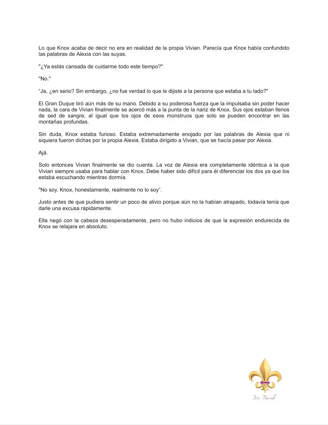 Falsa Esposa Del Duque Monstruoso (Novela) - Capítulo 95 - Página 5 - LectorTMOo