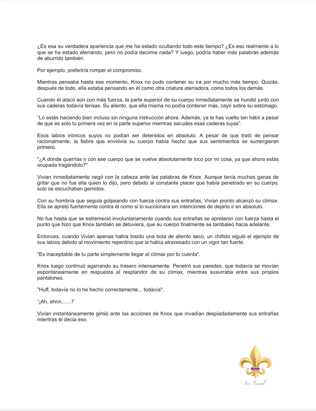 Falsa Esposa Del Duque Monstruoso (Novela) - Capítulo 98 - Página 4 - LectorTMOo