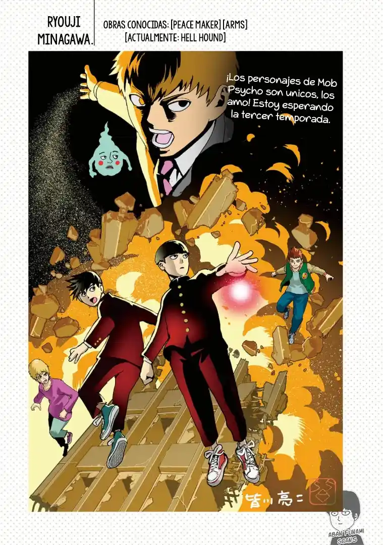 Fanbook Oficial De Mob Psycho 100 - Capítulo 1 - Página 9 - LectorTMOo