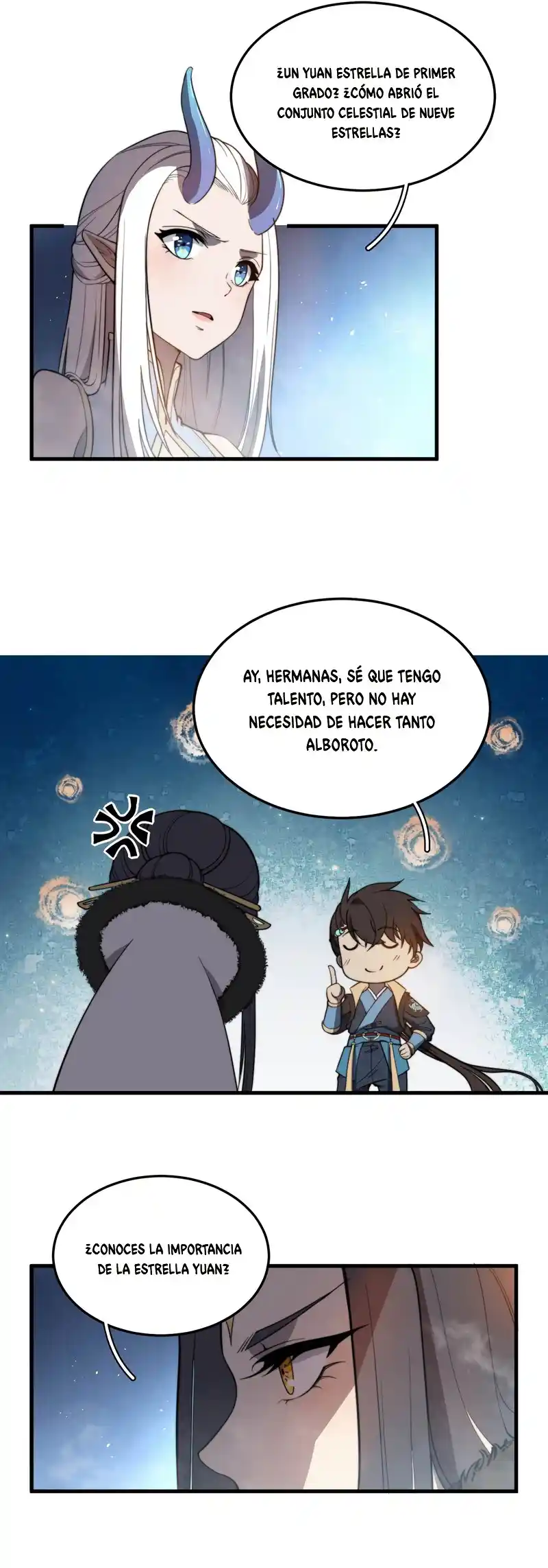 Fantasía: Desde El Principio Tengo Nueve Maestras Inmortales - Capítulo 3 - Página 34 - LectorTMOo