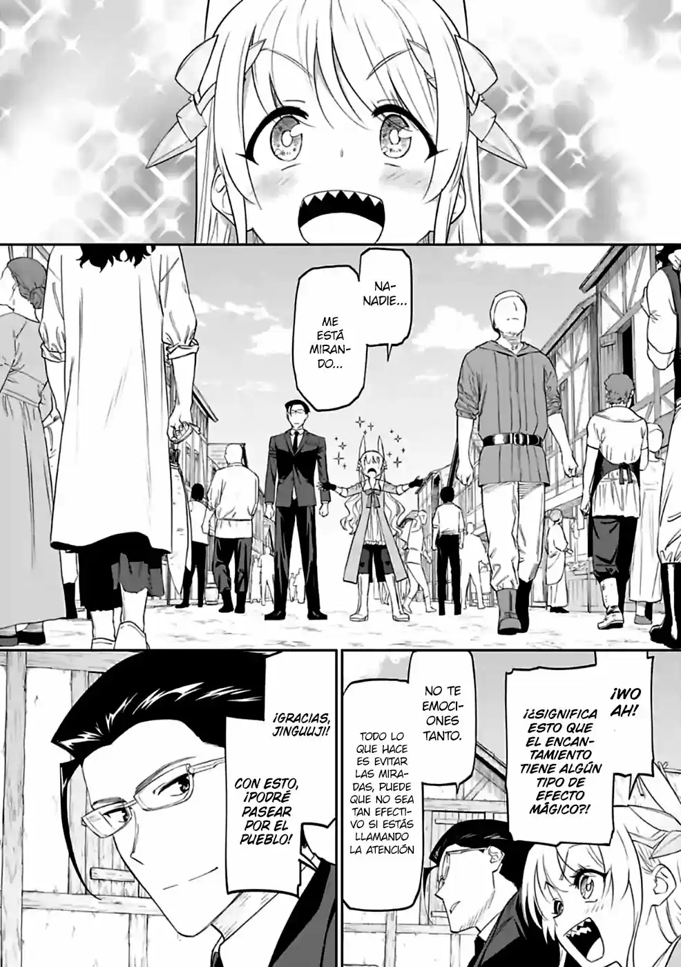 Fantasy Bishoujo Juniku Ojisan To - Capítulo 14 - Página 5 - LectorTMOo