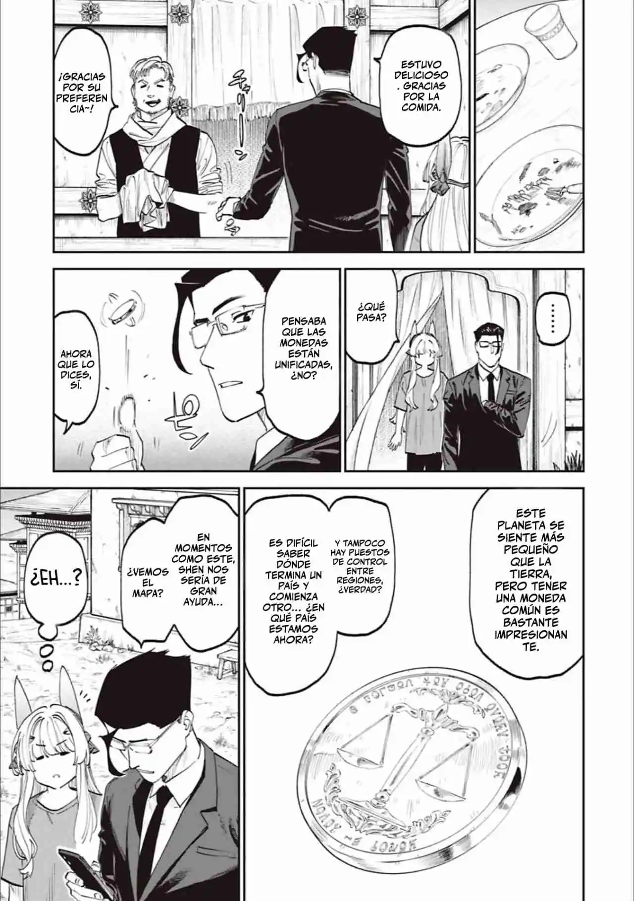 Fantasy Bishoujo Juniku Ojisan To - Capítulo 206 - Página 4 - LectorTMOo