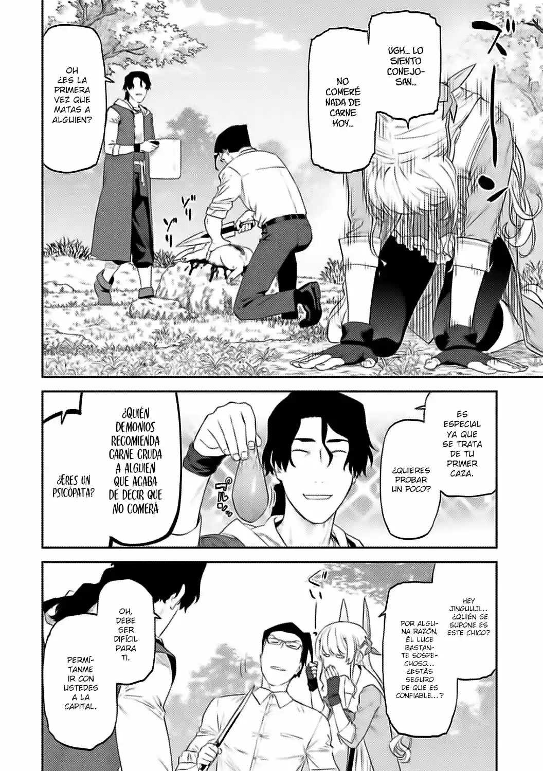 Fantasy Bishoujo Juniku Ojisan To - Capítulo 33 - Página 3 - LectorTMOo