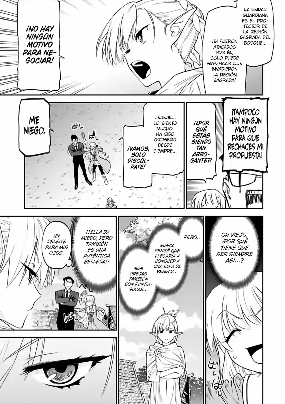 Fantasy Bishoujo Juniku Ojisan To - Capítulo 9 - Página 4 - LectorTMOo