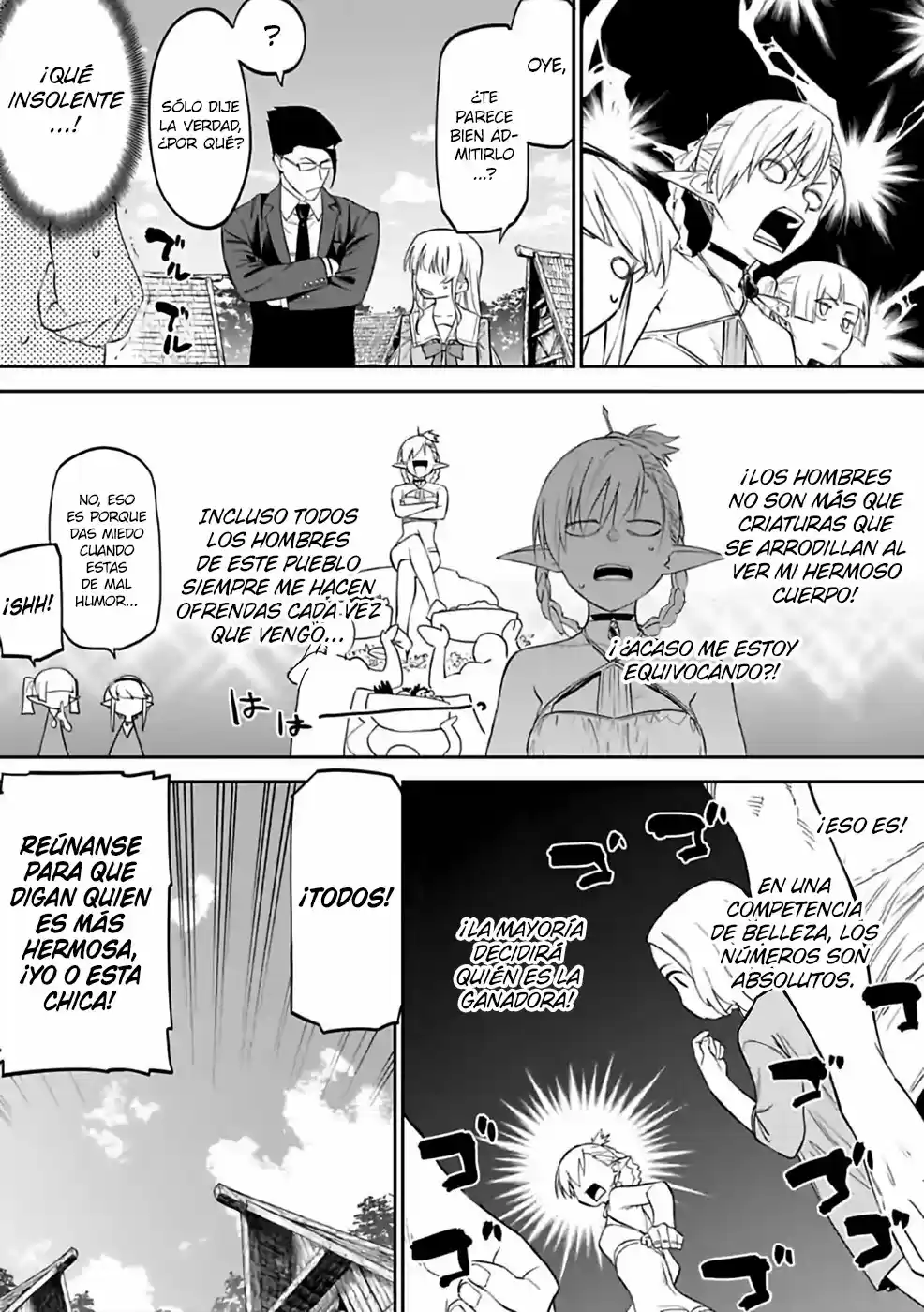 Fantasy Bishoujo Juniku Ojisan To - Capítulo 9 - Página 8 - LectorTMOo