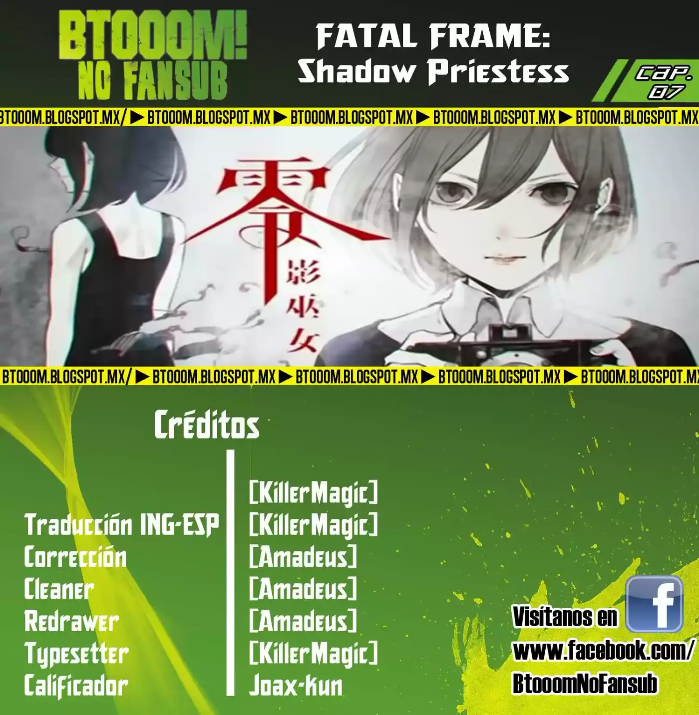 Fatal Frame: Shadow Priestess - Capítulo 7 - Página 1 - LectorTMOo