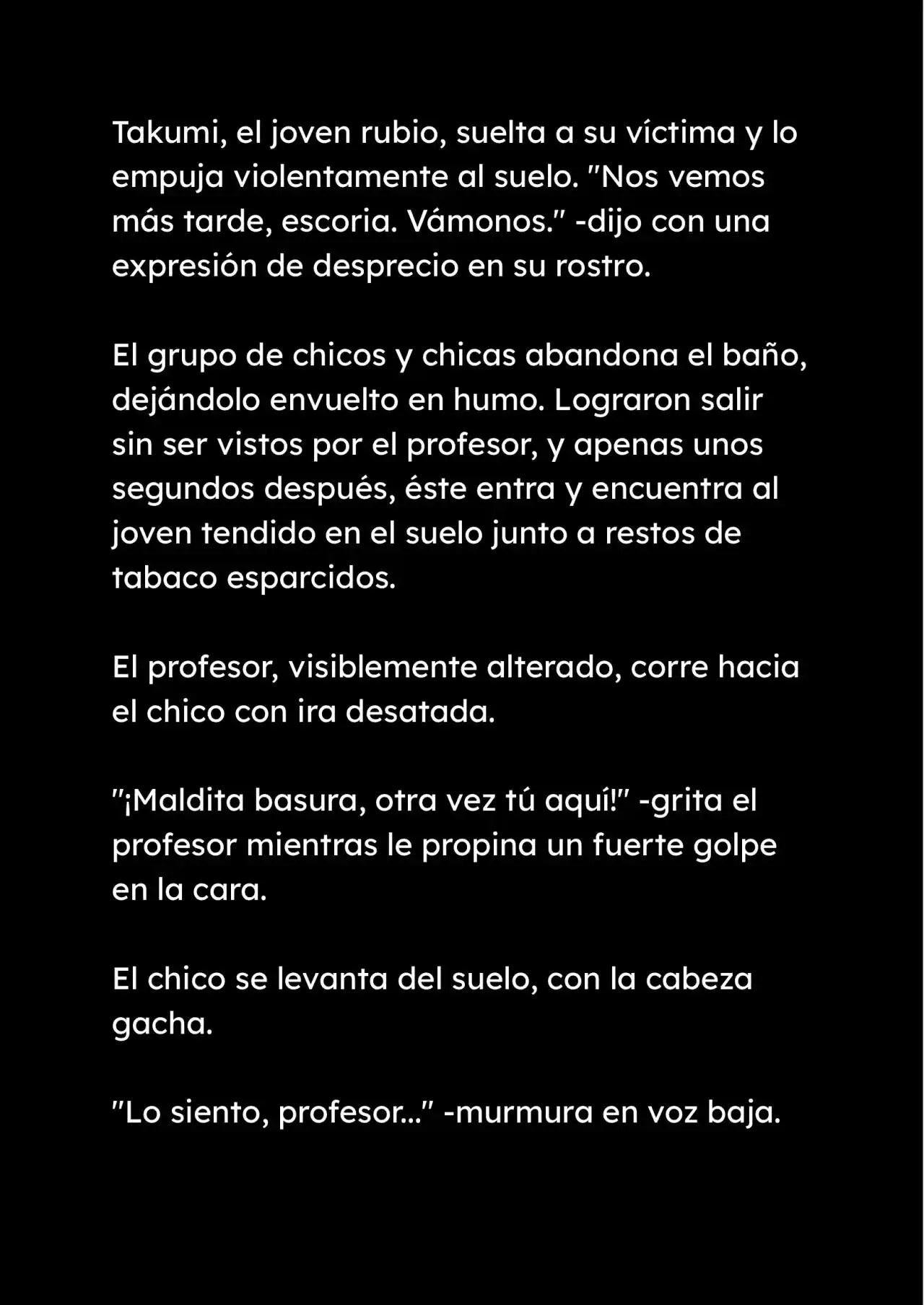 Fatal Tutor (Novela) - Capítulo 1 - Página 10 - LectorTMOo