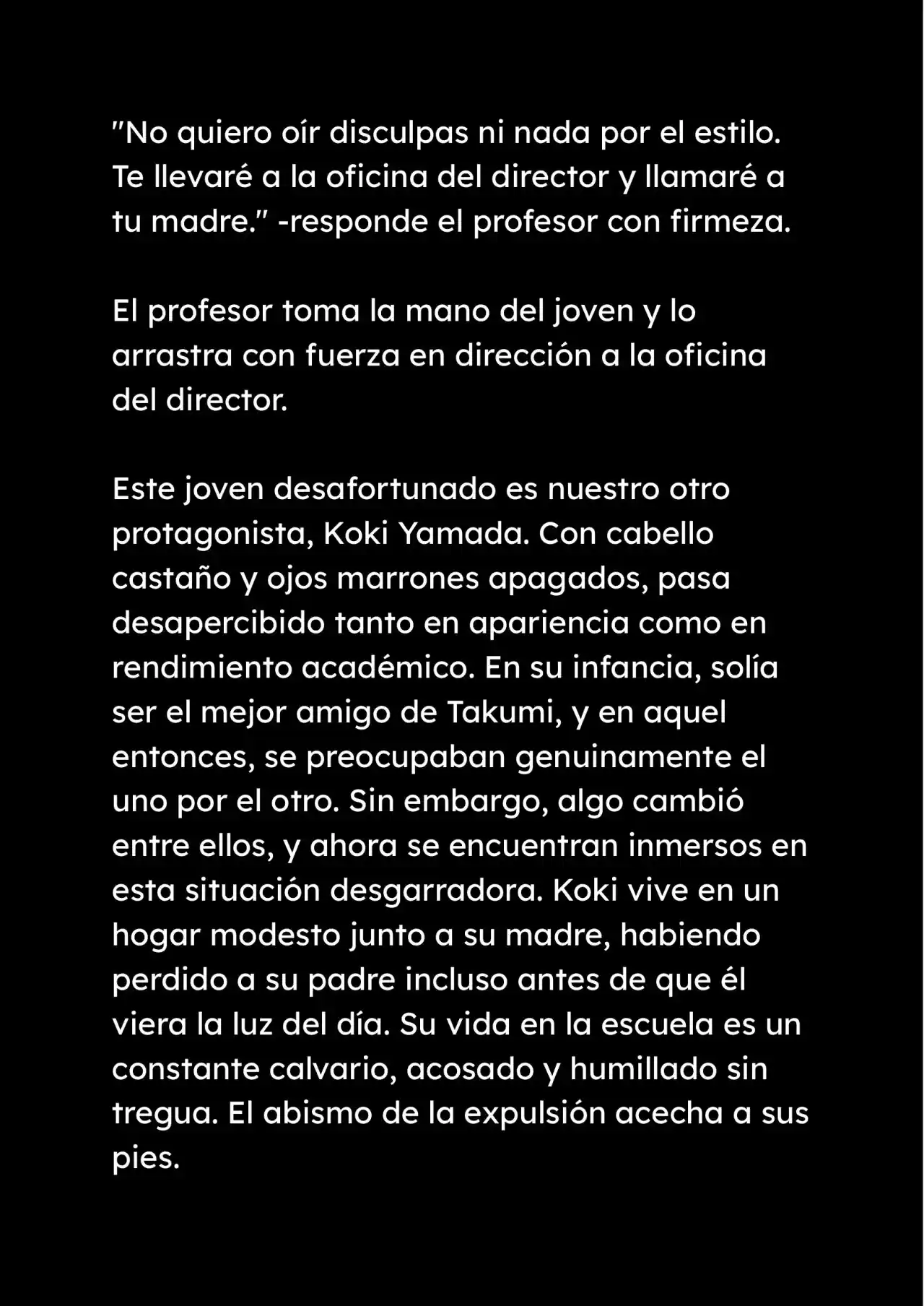 Fatal Tutor (Novela) - Capítulo 1 - Página 11 - LectorTMOo