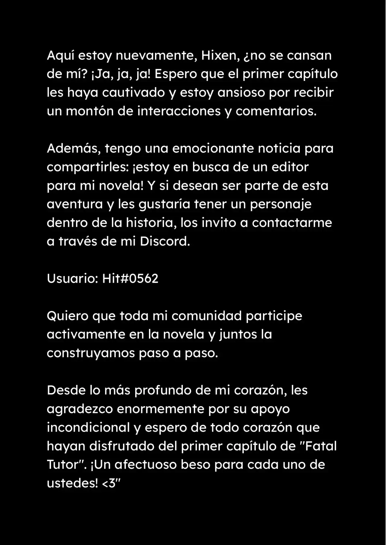 Fatal Tutor (Novela) - Capítulo 1 - Página 19 - LectorTMOo