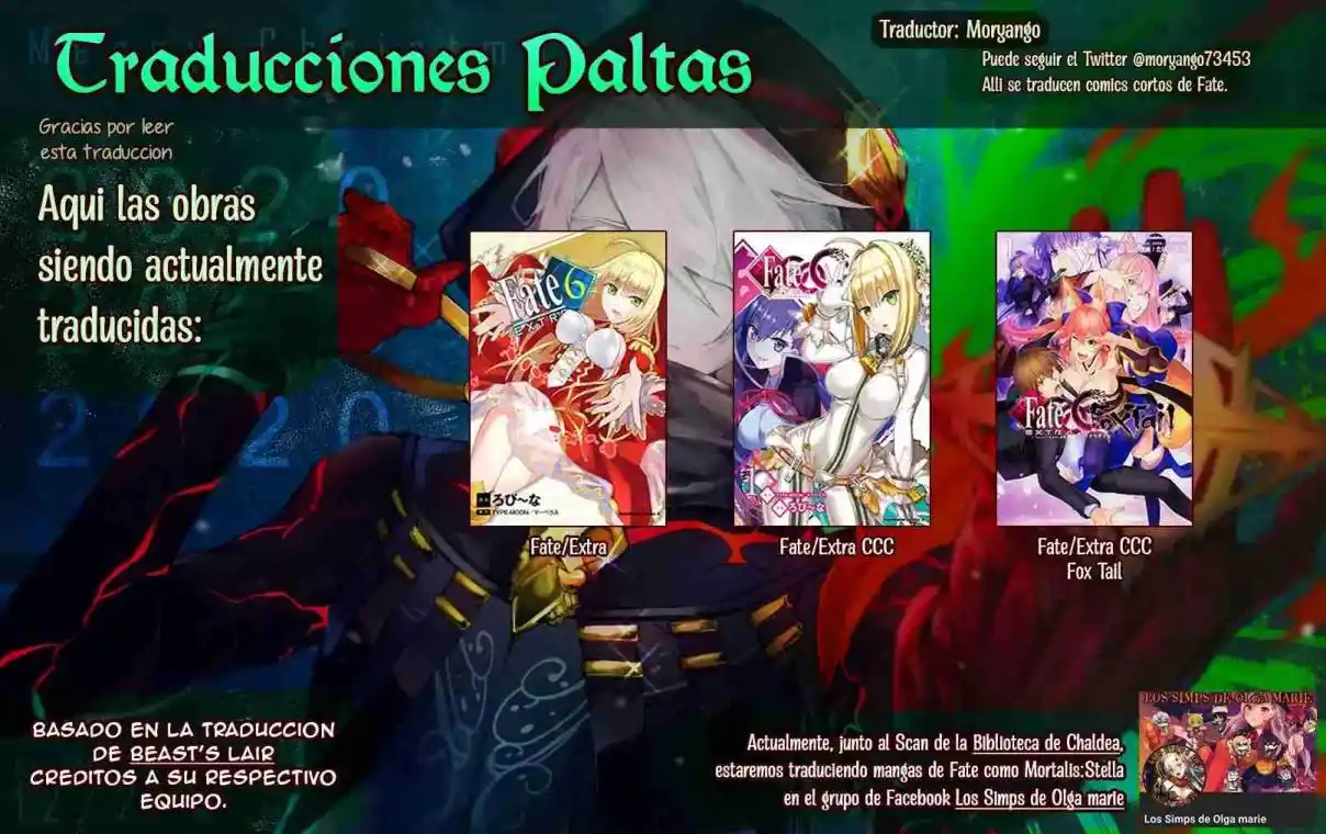 Fate Extra CCC Fox Tail - Capítulo 49.5 - Página 18 - LectorTMOo