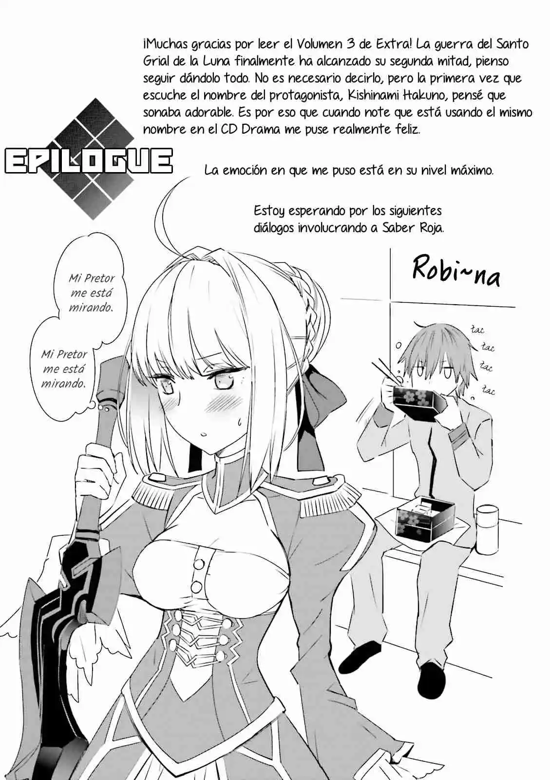 Fate/Extra - Capítulo 17.50 - Página 10 - LectorTMOo