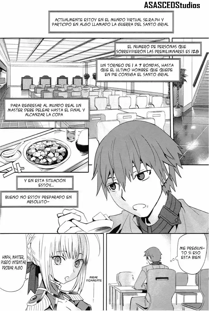 Fate/Extra - Capítulo 3 - Página 3 - LectorTMOo