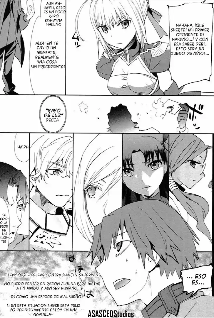Fate/Extra - Capítulo 3 - Página 15 - LectorTMOo