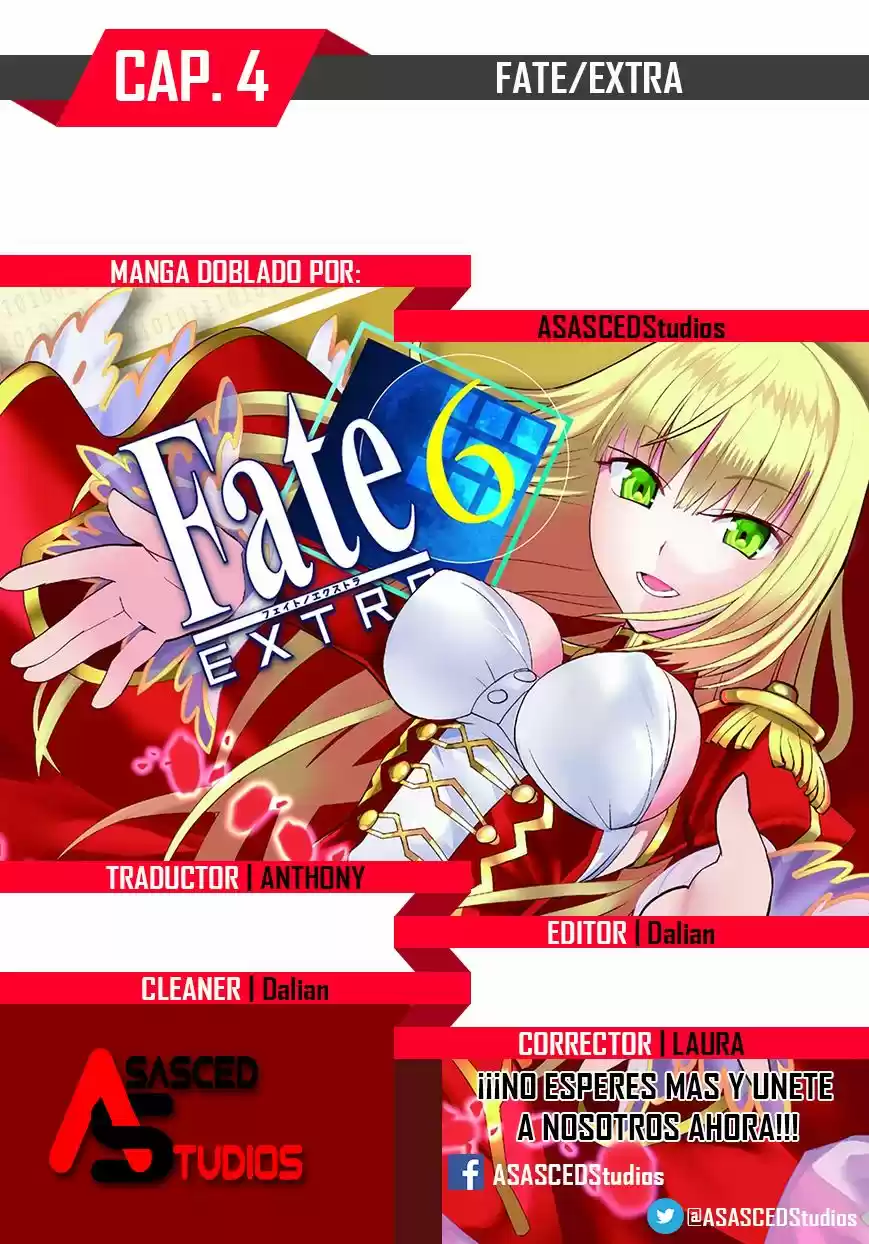 Fate/Extra - Capítulo 4 - Página 1 - LectorTMOo