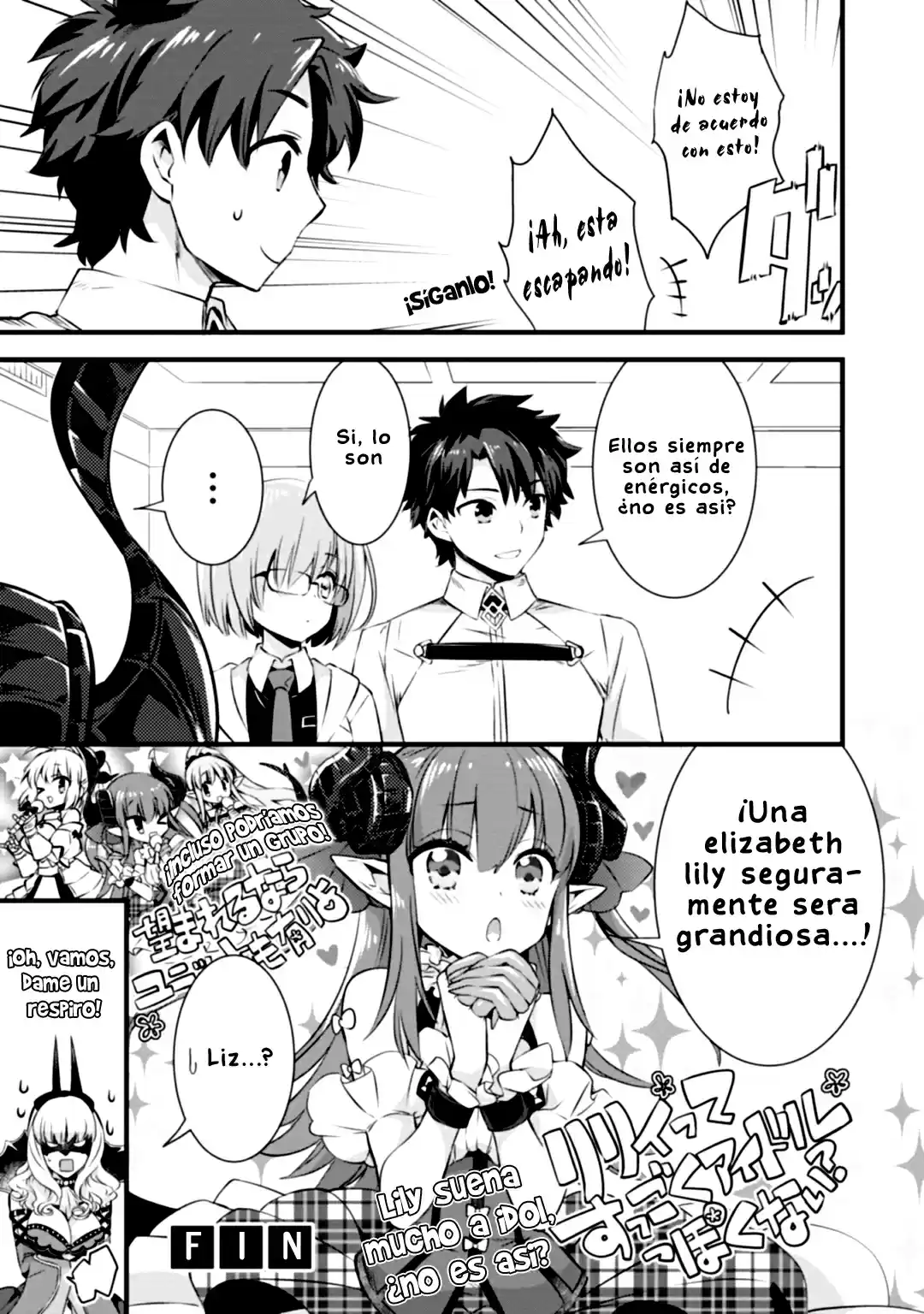 Fate-Grand Order: Dengeki Comic Anthology - Capítulo 3 - Página 6 - LectorTMOo