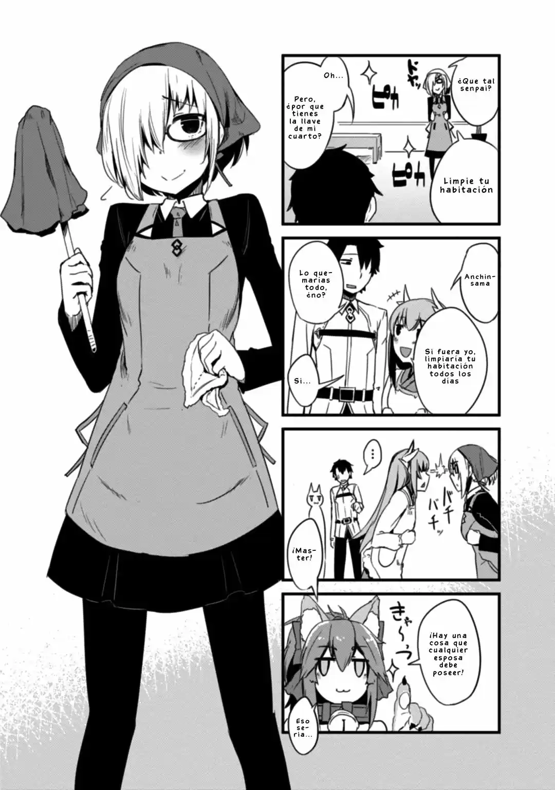 Fate-Grand Order: Dengeki Comic Anthology - Capítulo 5 - Página 8 - LectorTMOo
