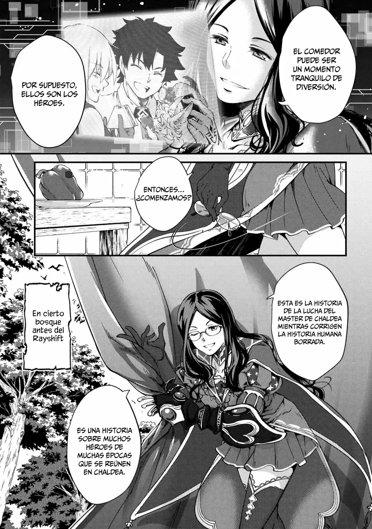 Fate/Grand Order Eirei Shokubunroku - Capítulo 1 - Página 3 - LectorTMOo