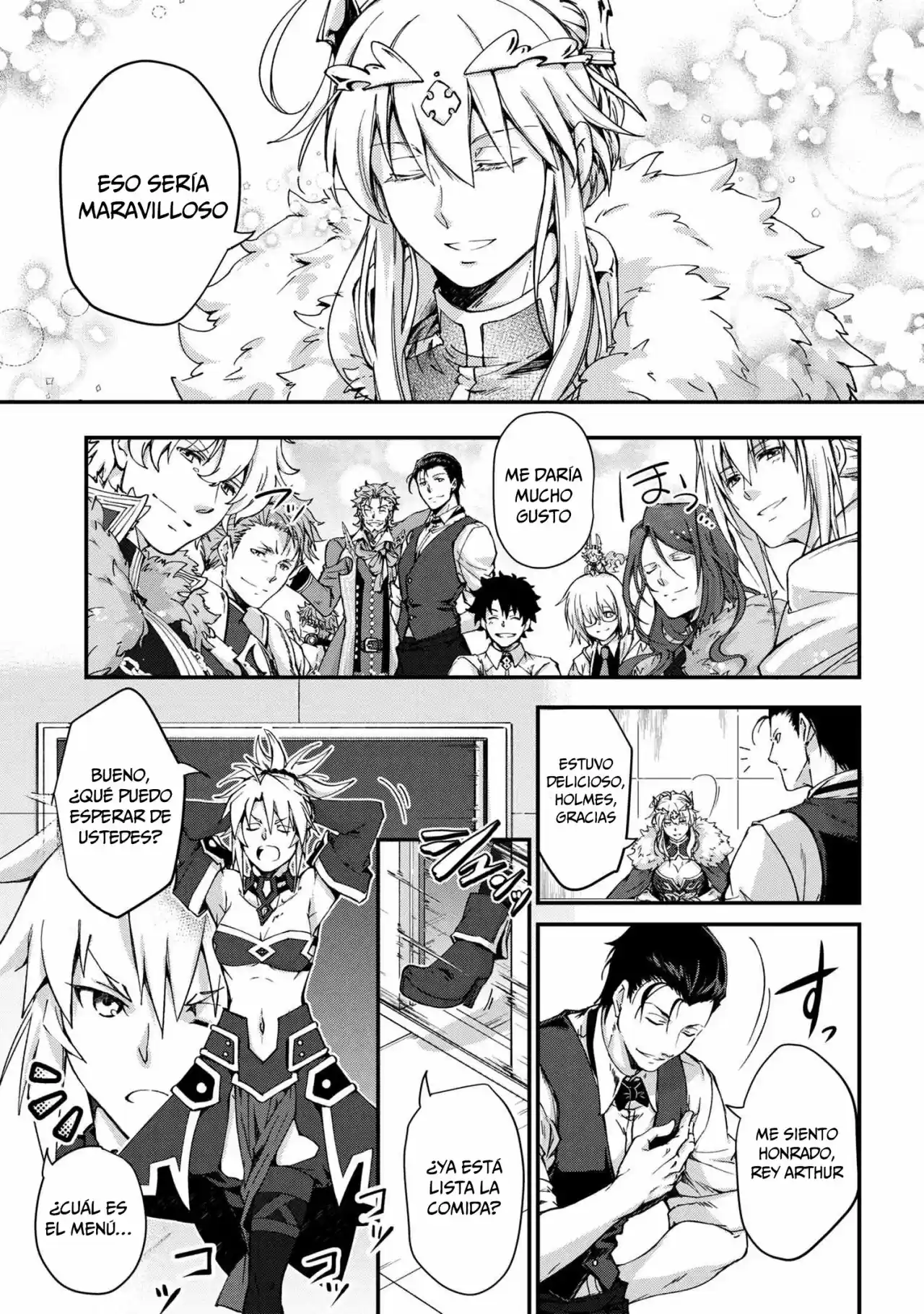 Fate/Grand Order Eirei Shokubunroku - Capítulo 1 - Página 25 - LectorTMOo