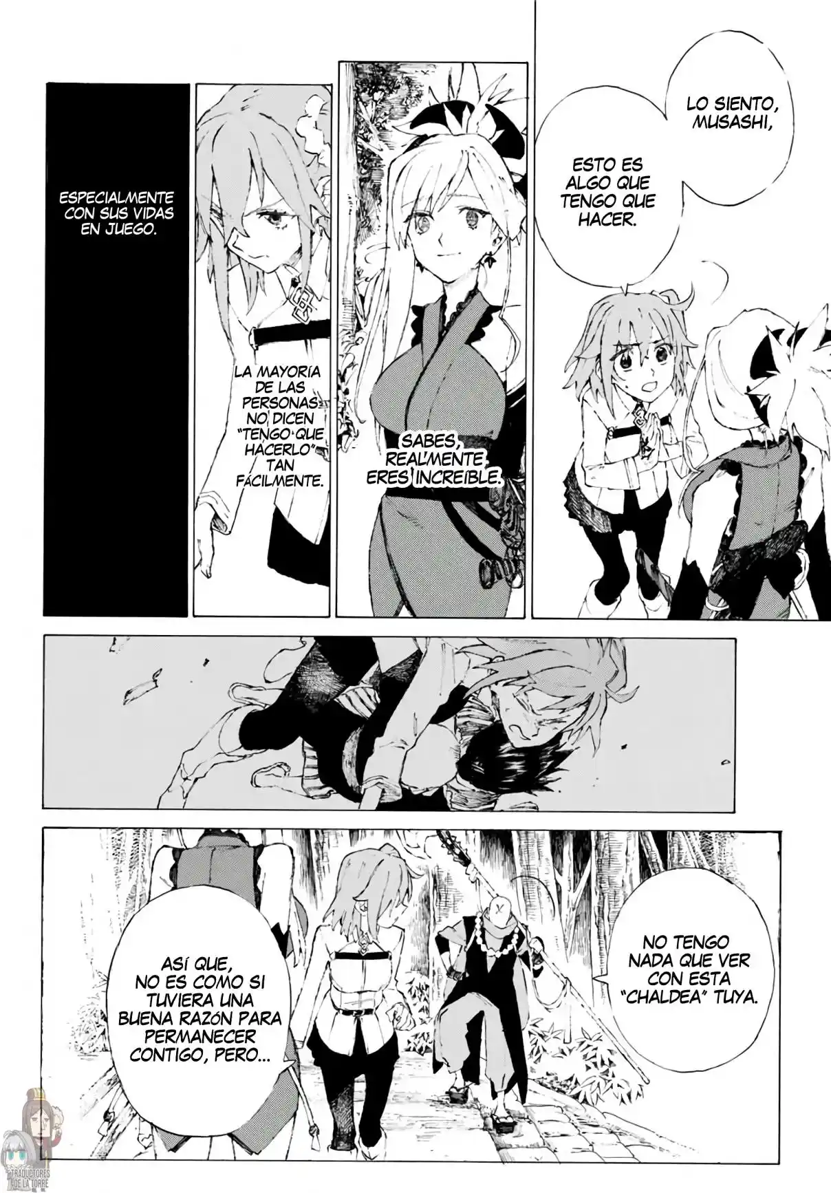 Fate/Grand Order -Epic Of Remnant- Pseudo-Singularity III: The Stage Of Carnage, Shimousa - Seven Duels Of Swordmasters - Capítulo 1 - Página 52 - LectorTMOo