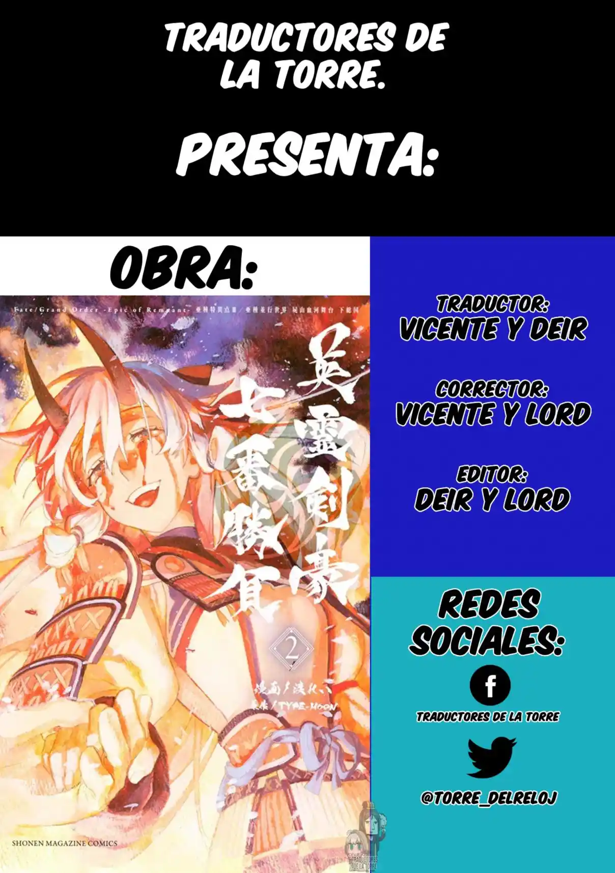 Fate/Grand Order -Epic Of Remnant- Pseudo-Singularity III: The Stage Of Carnage, Shimousa - Seven Duels Of Swordmasters - Capítulo 12 - Página 1 - LectorTMOo