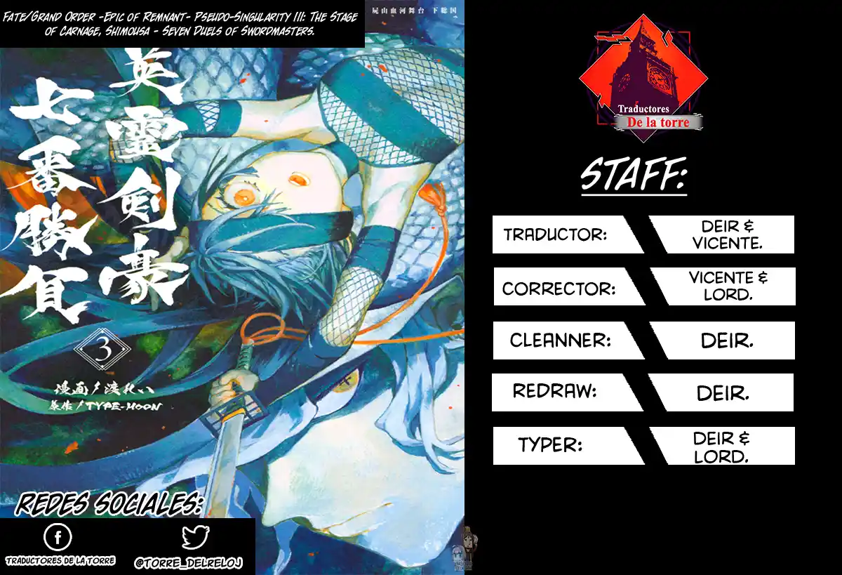 Fate/Grand Order -Epic Of Remnant- Pseudo-Singularity III: The Stage Of Carnage, Shimousa - Seven Duels Of Swordmasters - Capítulo 20 - Página 1 - LectorTMOo