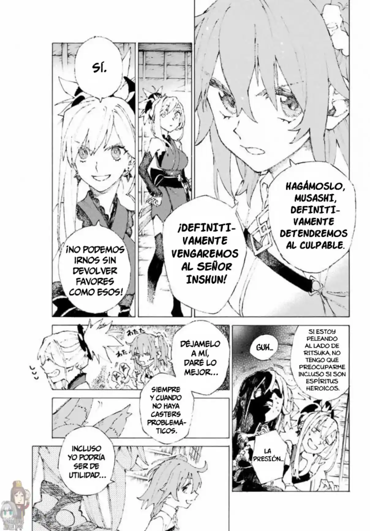 Fate/Grand Order -Epic Of Remnant- Pseudo-Singularity III: The Stage Of Carnage, Shimousa - Seven Duels Of Swordmasters - Capítulo 9 - Página 7 - LectorTMOo