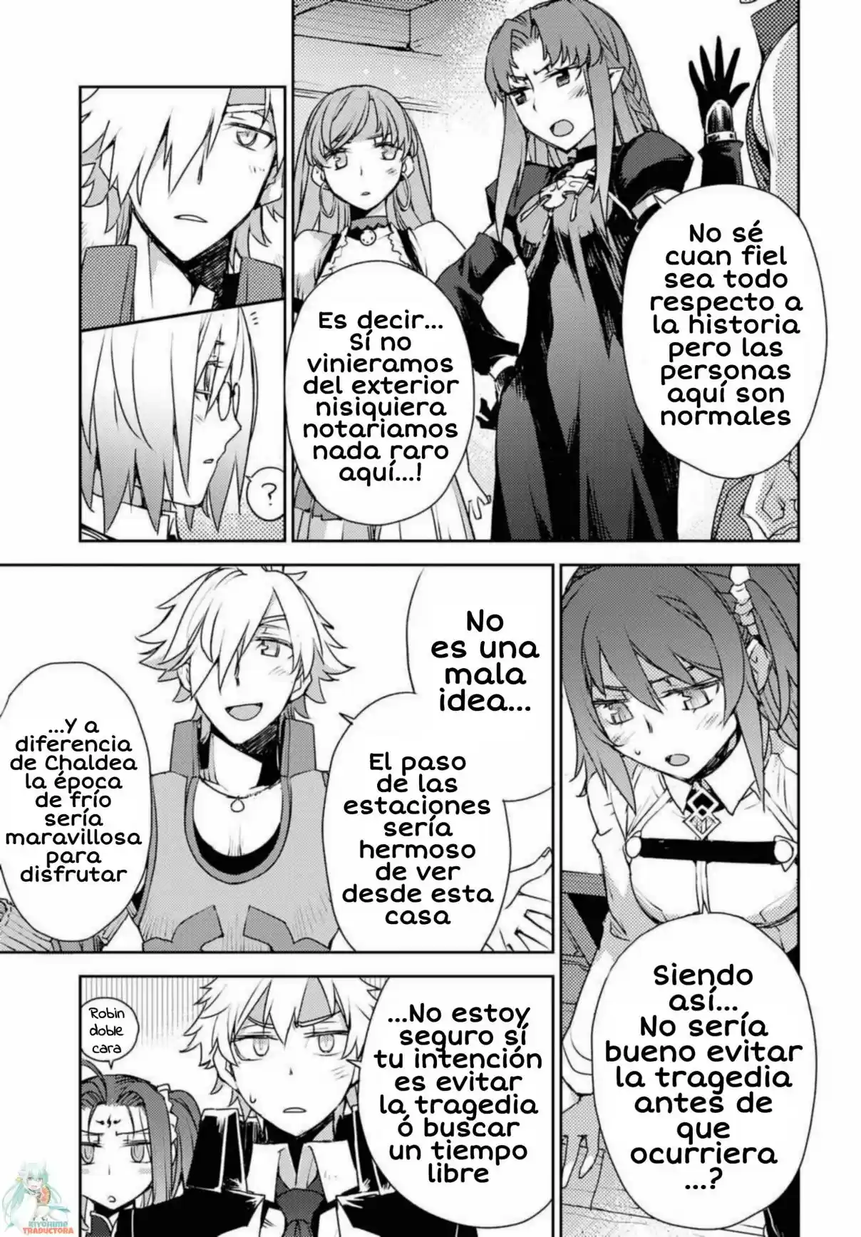 Fate/Grand Order: Fujimaru Ritsuka Wa Wakaranai - Capítulo 4 - Página 10 - LectorTMOo
