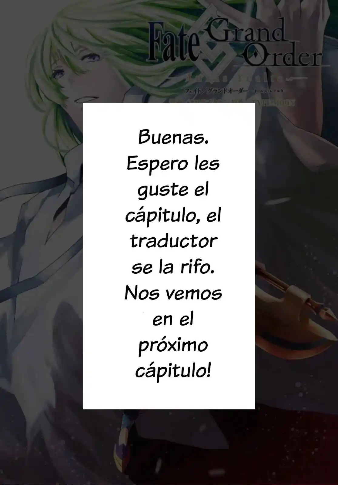 Fate/Grand Order Turas Realta - Capítulo 61 - Página 38 - LectorTMOo