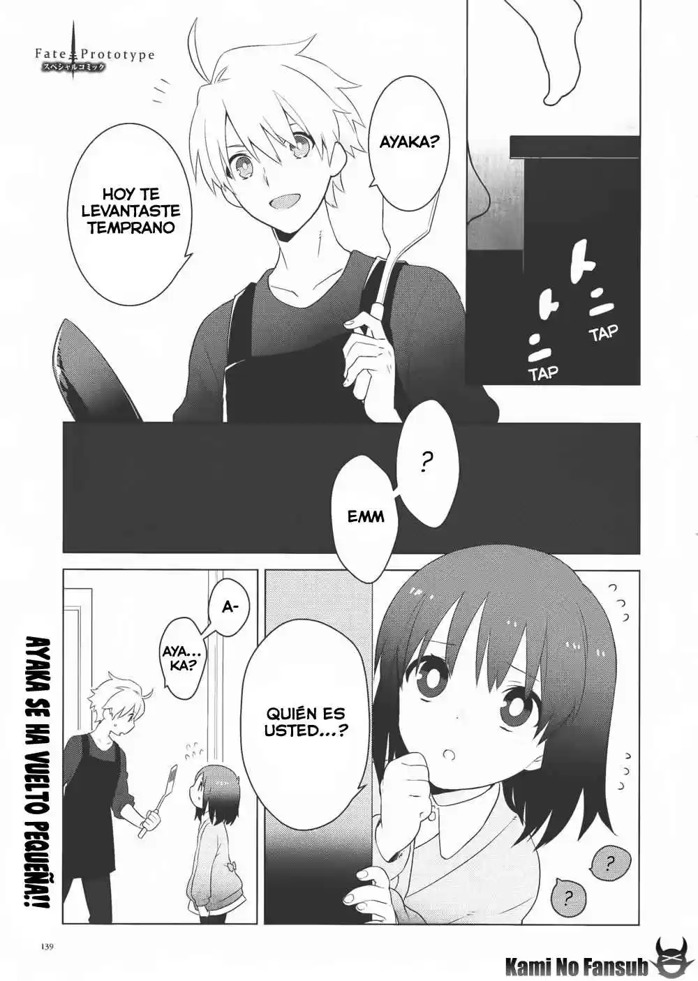 Fate/Prototype - Selfish Just For Today - Capítulo 1 - Página 1 - LectorTMOo