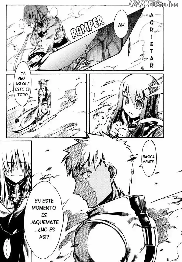 Fate/stay Night: Unlimited Blade Works - Capítulo 2.2 - Página 21 - LectorTMOo