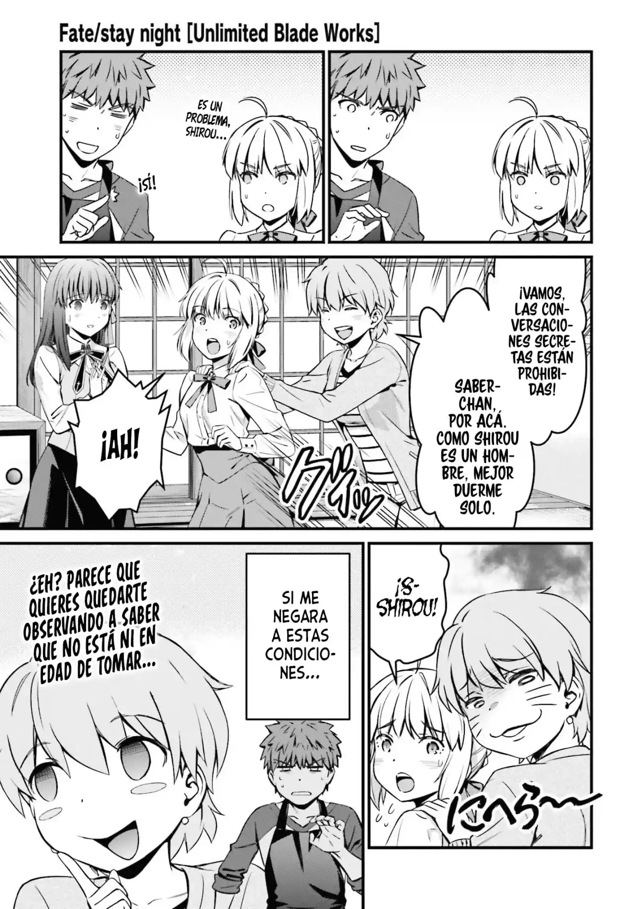 Fate/stay Night: Unlimited Blade Works - Capítulo 13 - Página 5 - LectorTMOo