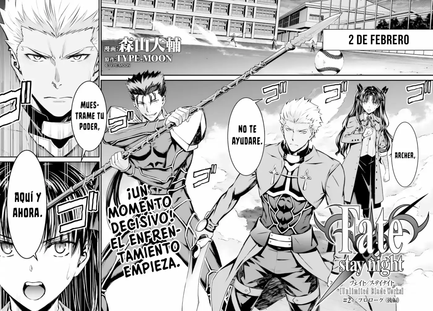 Fate/stay Night: Unlimited Blade Works - Capítulo 2 - Página 4 - LectorTMOo