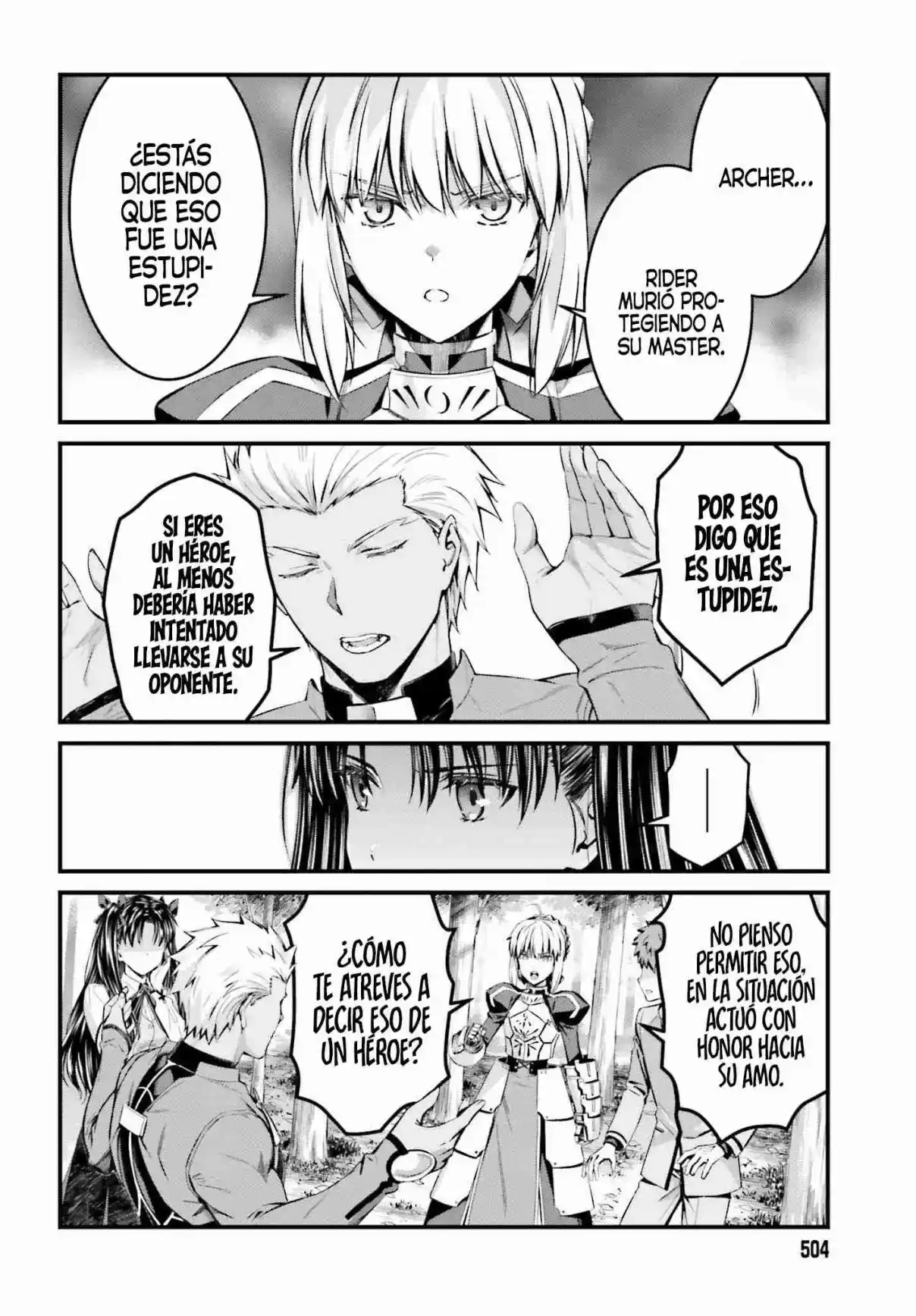 Fate/stay Night: Unlimited Blade Works - Capítulo 27 - Página 21 - LectorTMOo
