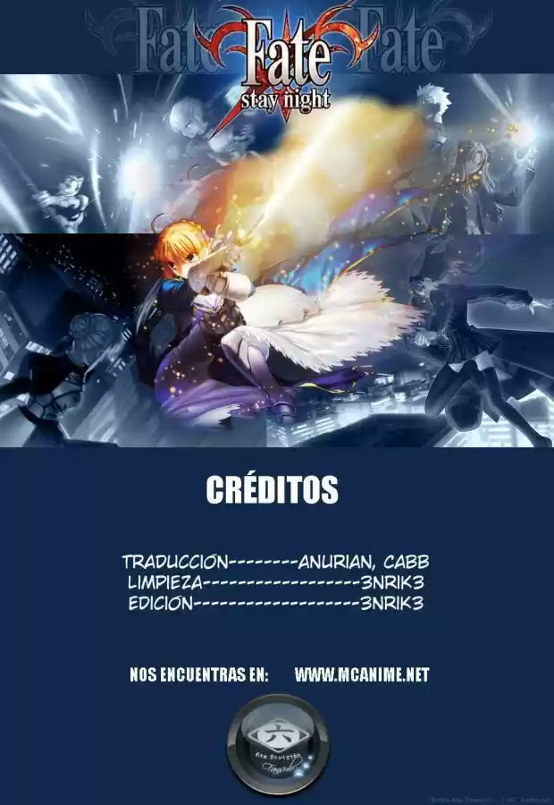 Fate Stay Night - Capítulo 7 - Página 1 - LectorTMOo