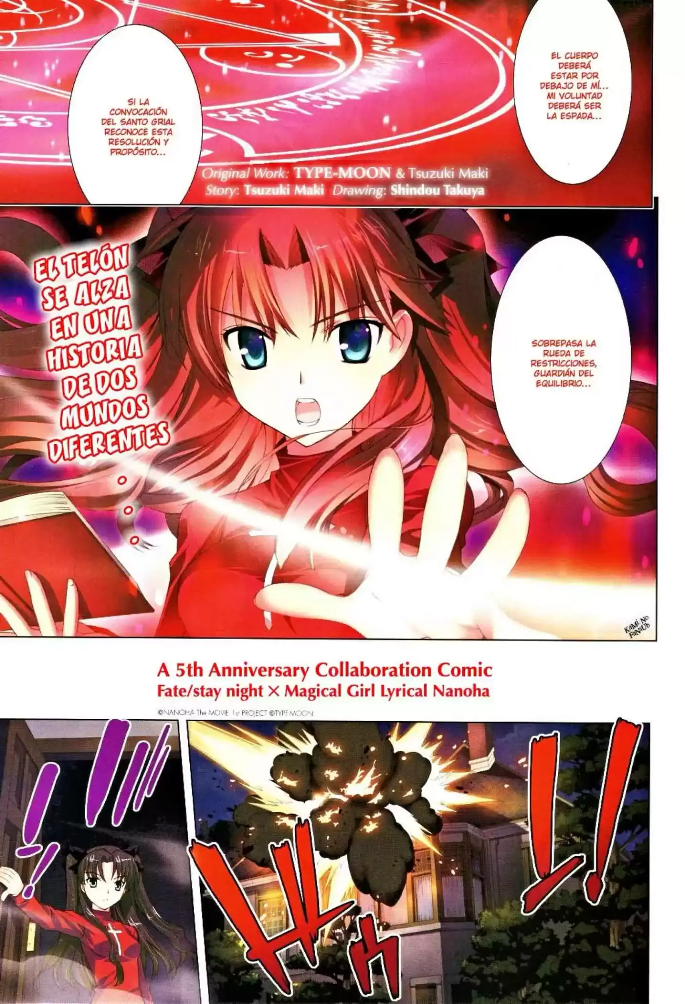 Fate/Stay Nigth X Magical Girl Lyrical Nanoha - Capítulo 1 - Página 2 - LectorTMOo