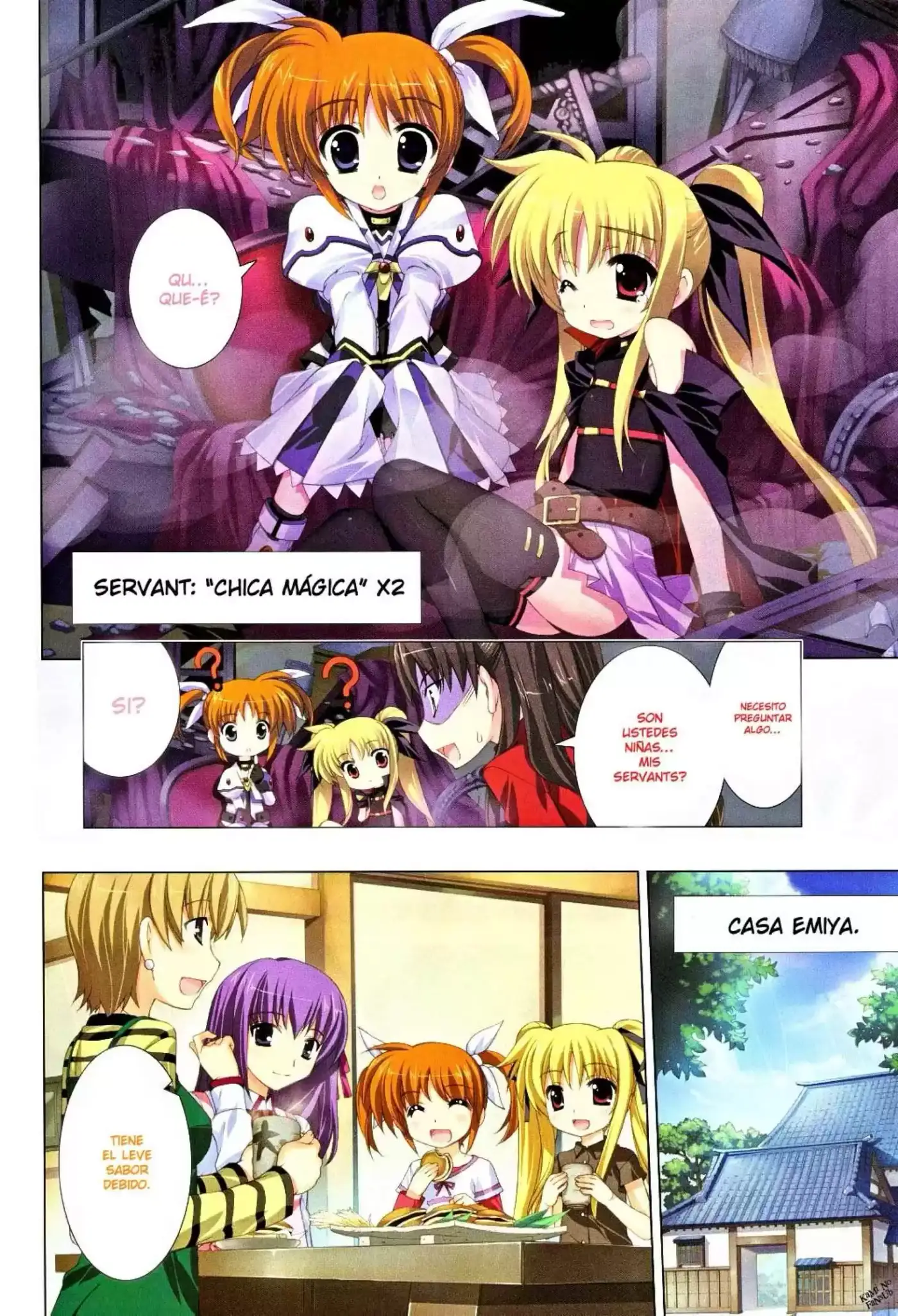 Fate/Stay Nigth X Magical Girl Lyrical Nanoha - Capítulo 1 - Página 3 - LectorTMOo