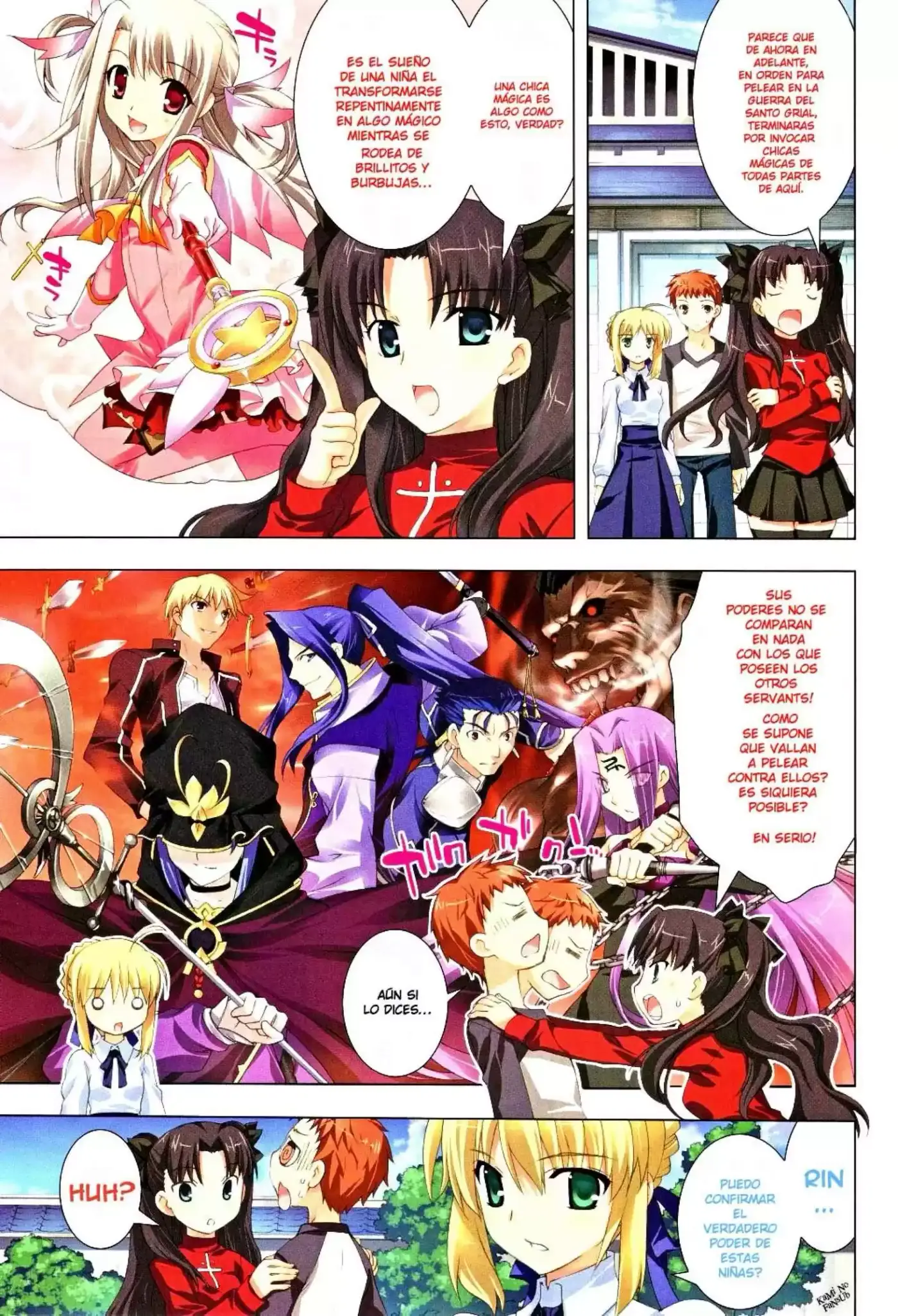 Fate/Stay Nigth X Magical Girl Lyrical Nanoha - Capítulo 1 - Página 4 - LectorTMOo