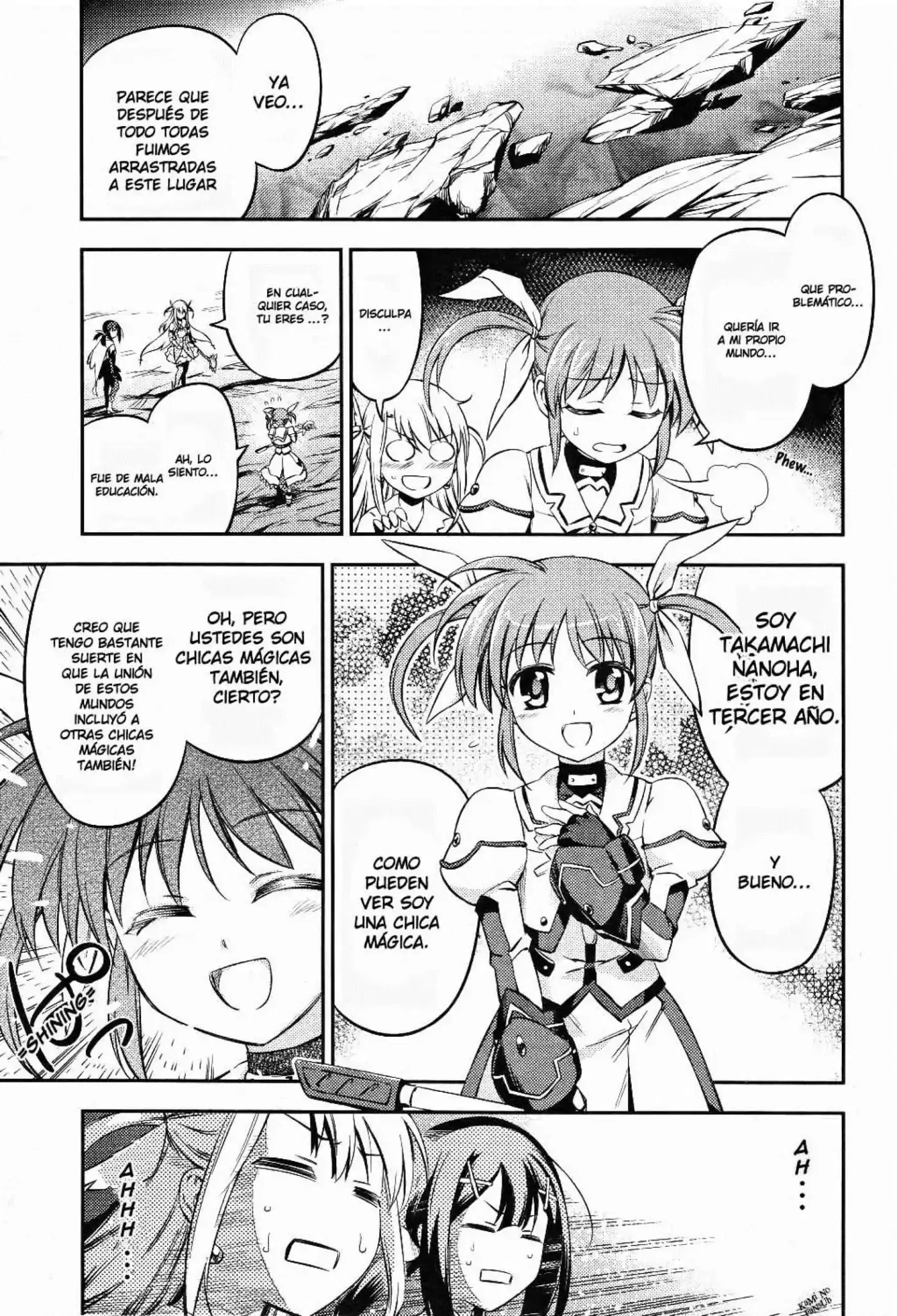 Fate/Stay Nigth X Magical Girl Lyrical Nanoha - Capítulo 1 - Página 16 - LectorTMOo