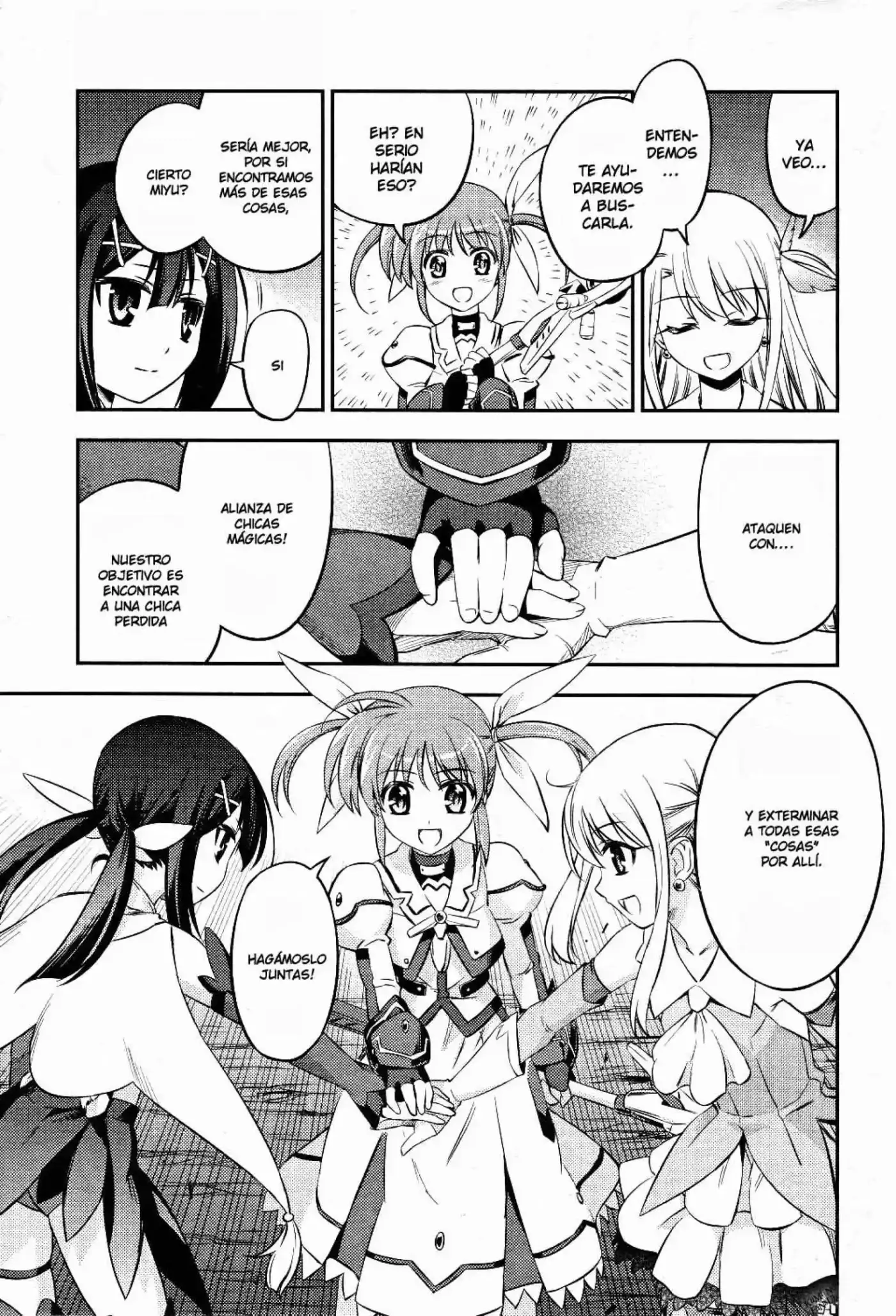 Fate/Stay Nigth X Magical Girl Lyrical Nanoha - Capítulo 1 - Página 18 - LectorTMOo