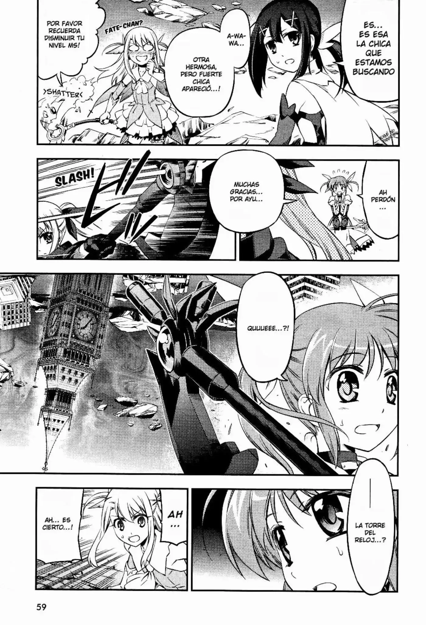 Fate/Stay Nigth X Magical Girl Lyrical Nanoha - Capítulo 1 - Página 26 - LectorTMOo