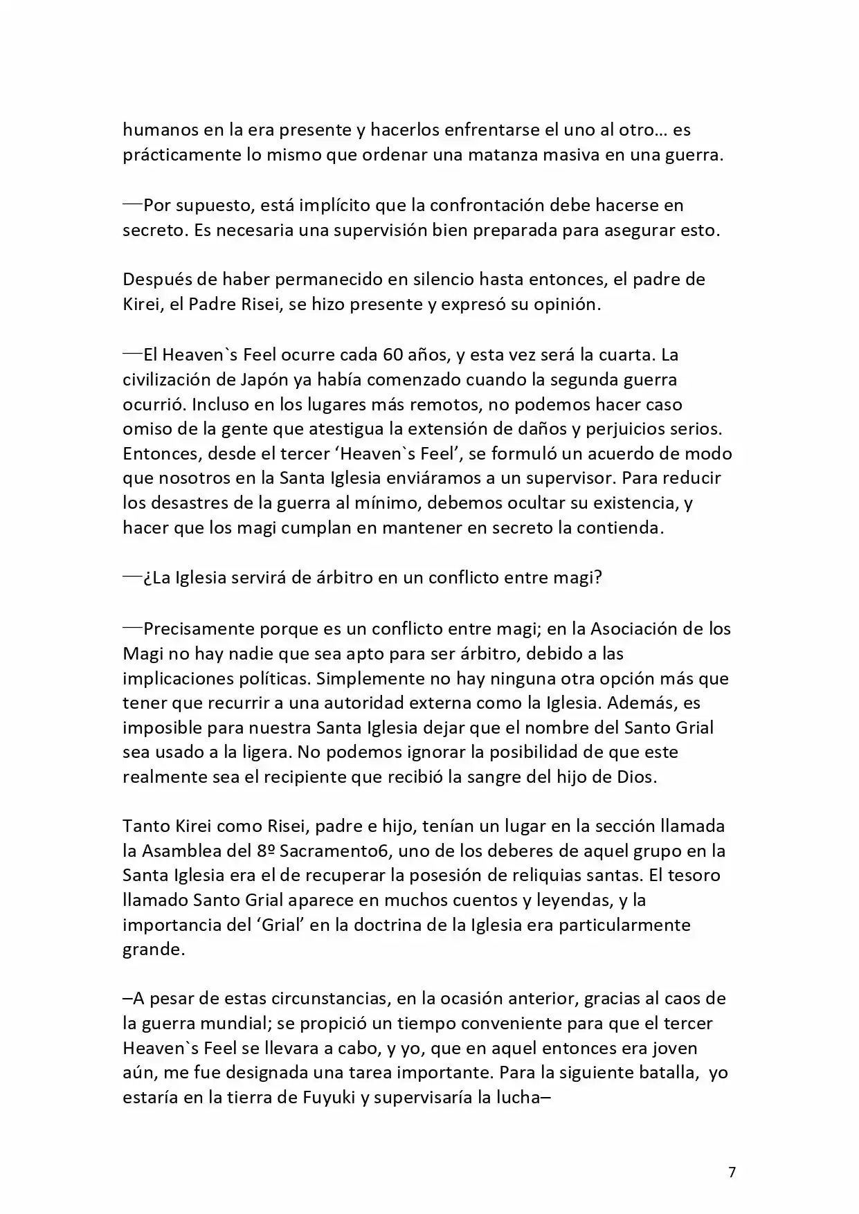 Fate Zero Novela capítulo 0.20 página 8