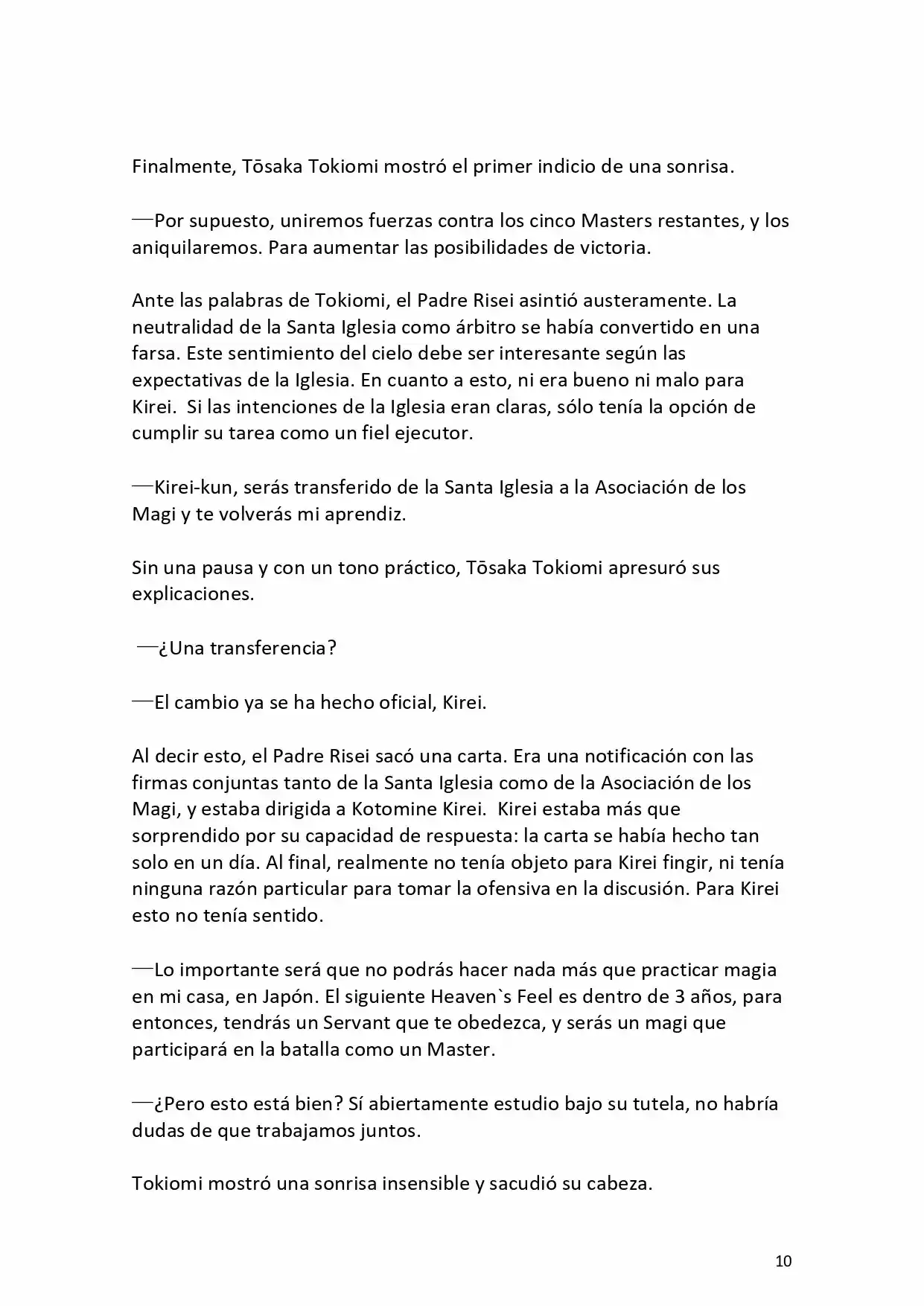 Fate Zero Novela capítulo 0.20 página 11
