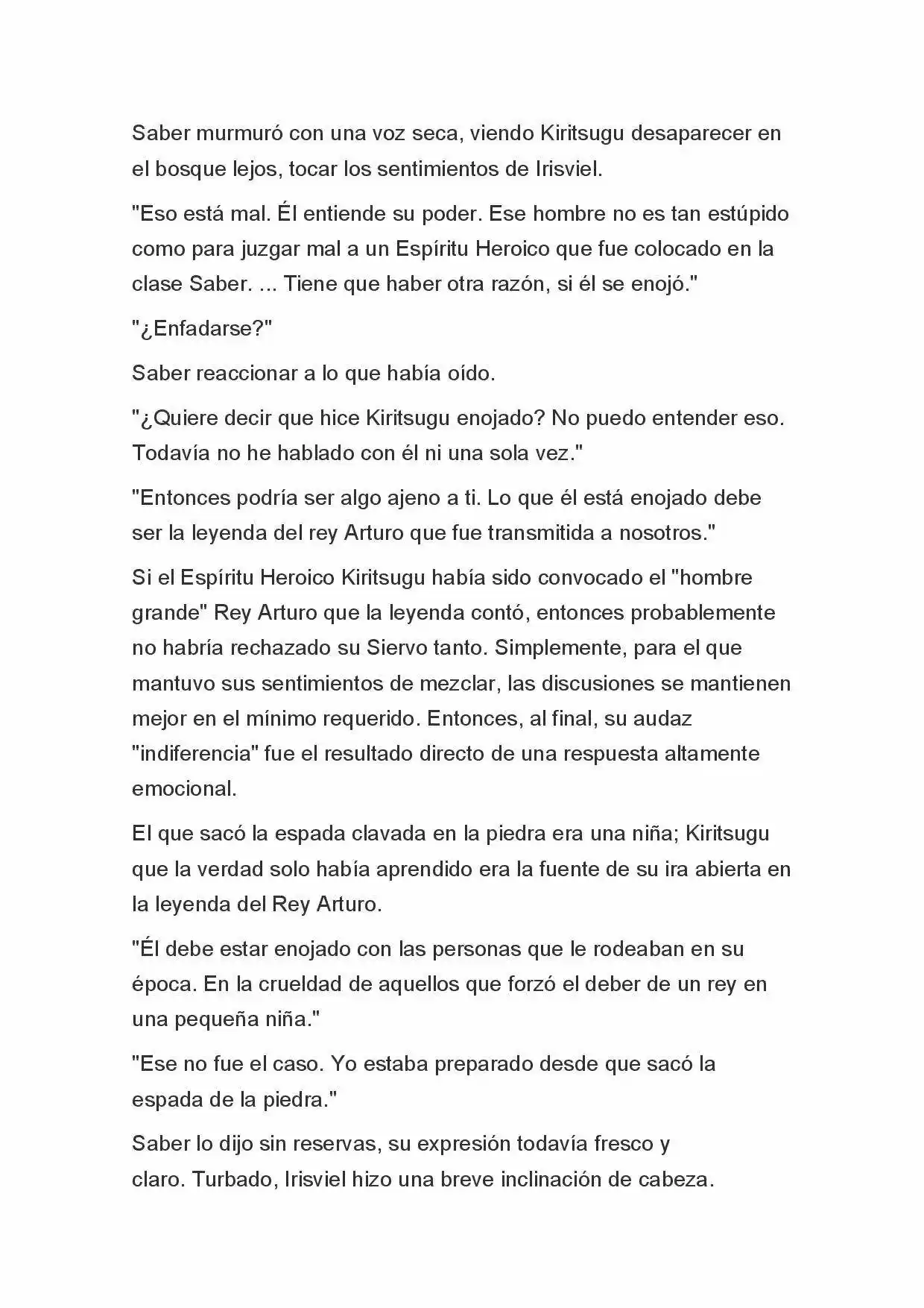 Fate Zero Novela capítulo 10 página 9