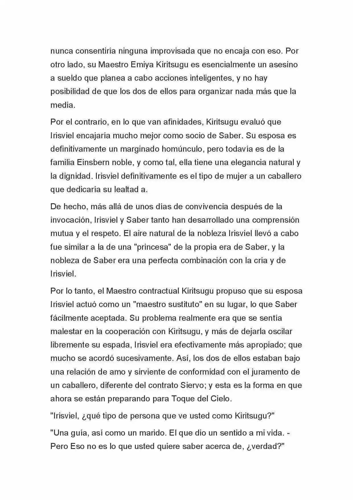 Fate Zero Novela capítulo 10 página 12