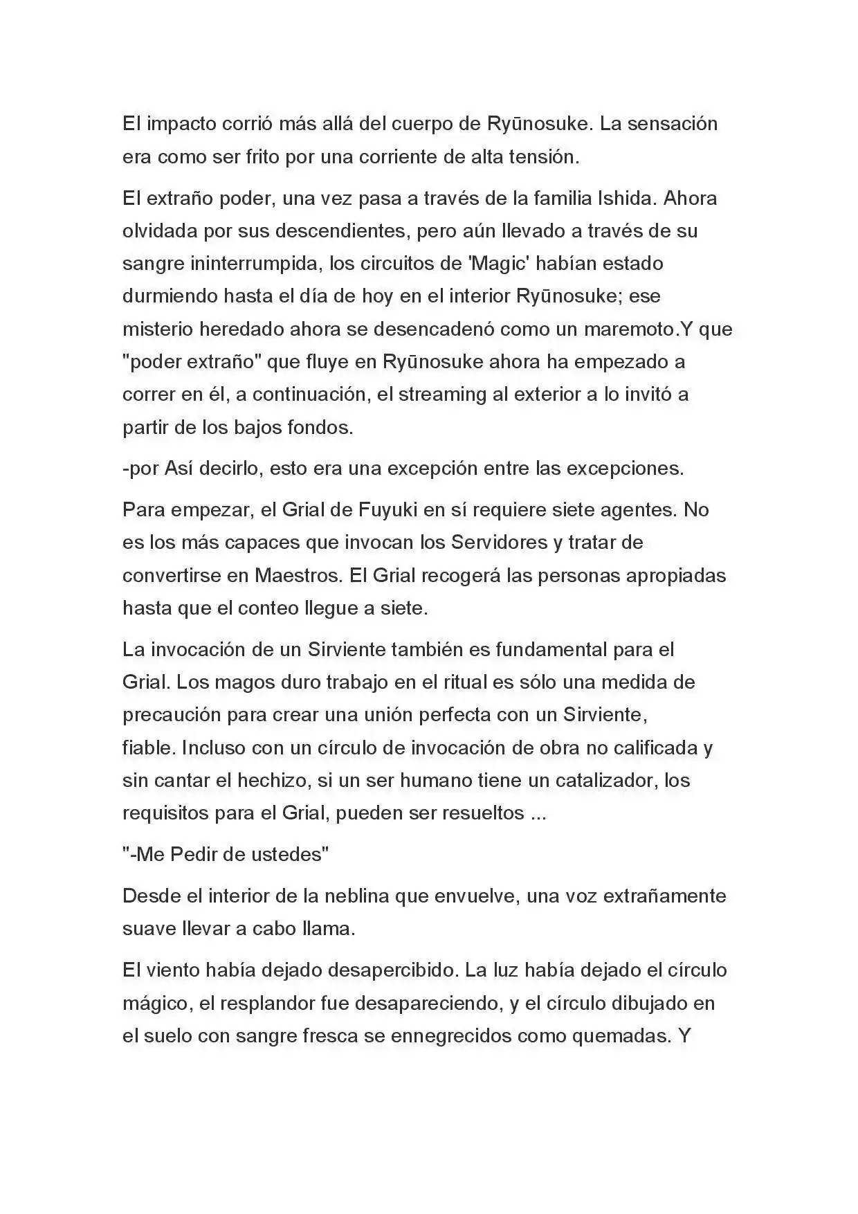 Fate Zero Novela capítulo 11 página 12